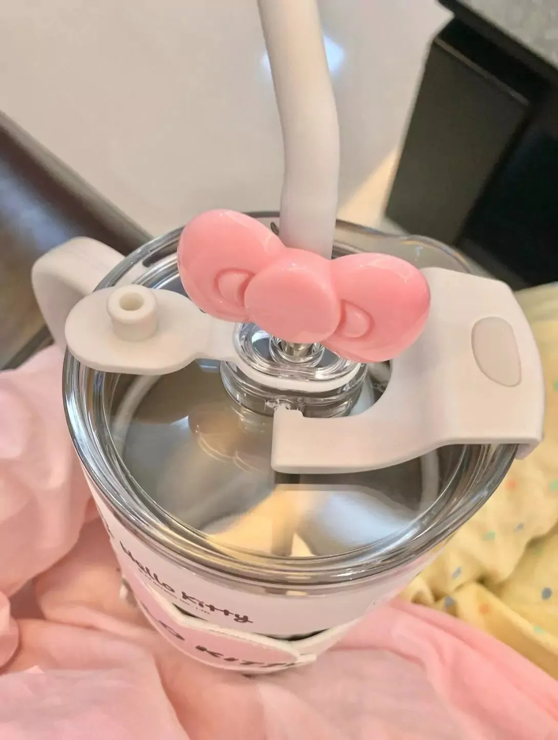 Sanrio Heart Sleeve Leak-proof Tumbler 40 Oz