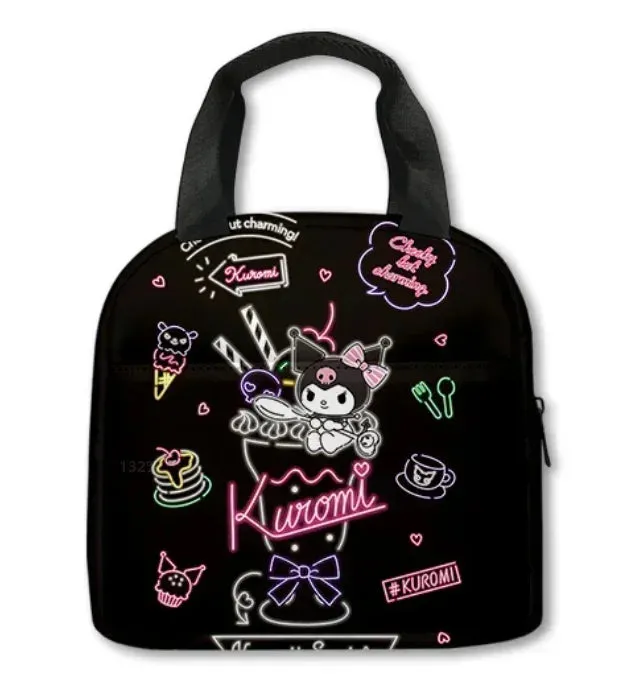 Sanrio Kuromi Portable Insulated Lunch Bag