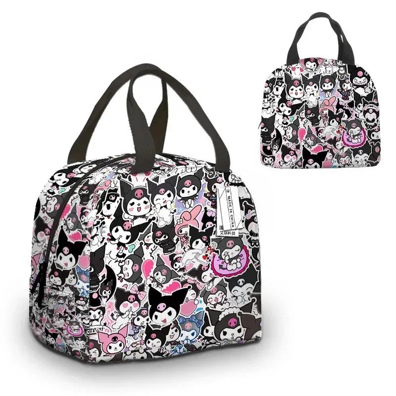 Sanrio Kuromi Portable Insulated Lunch Bag