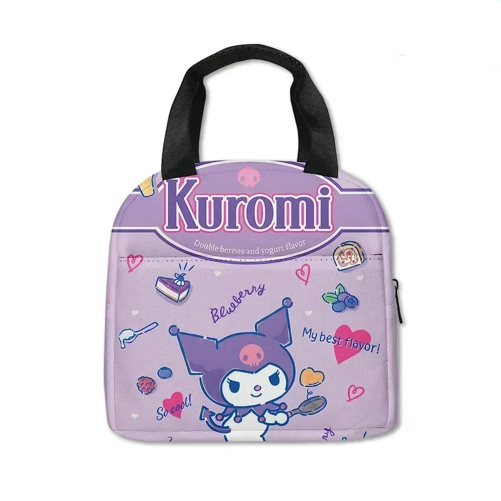 Sanrio Kuromi Portable Insulated Lunch Bag
