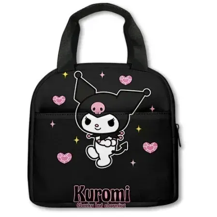 Sanrio Kuromi Portable Insulated Lunch Bag
