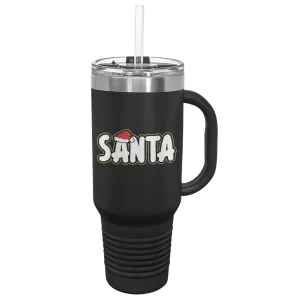 Santa Insulated Travel Mug, 40oz