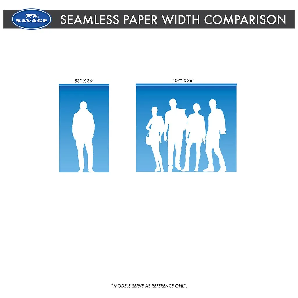 Savage 107" Coral Pink Seamless Background Paper