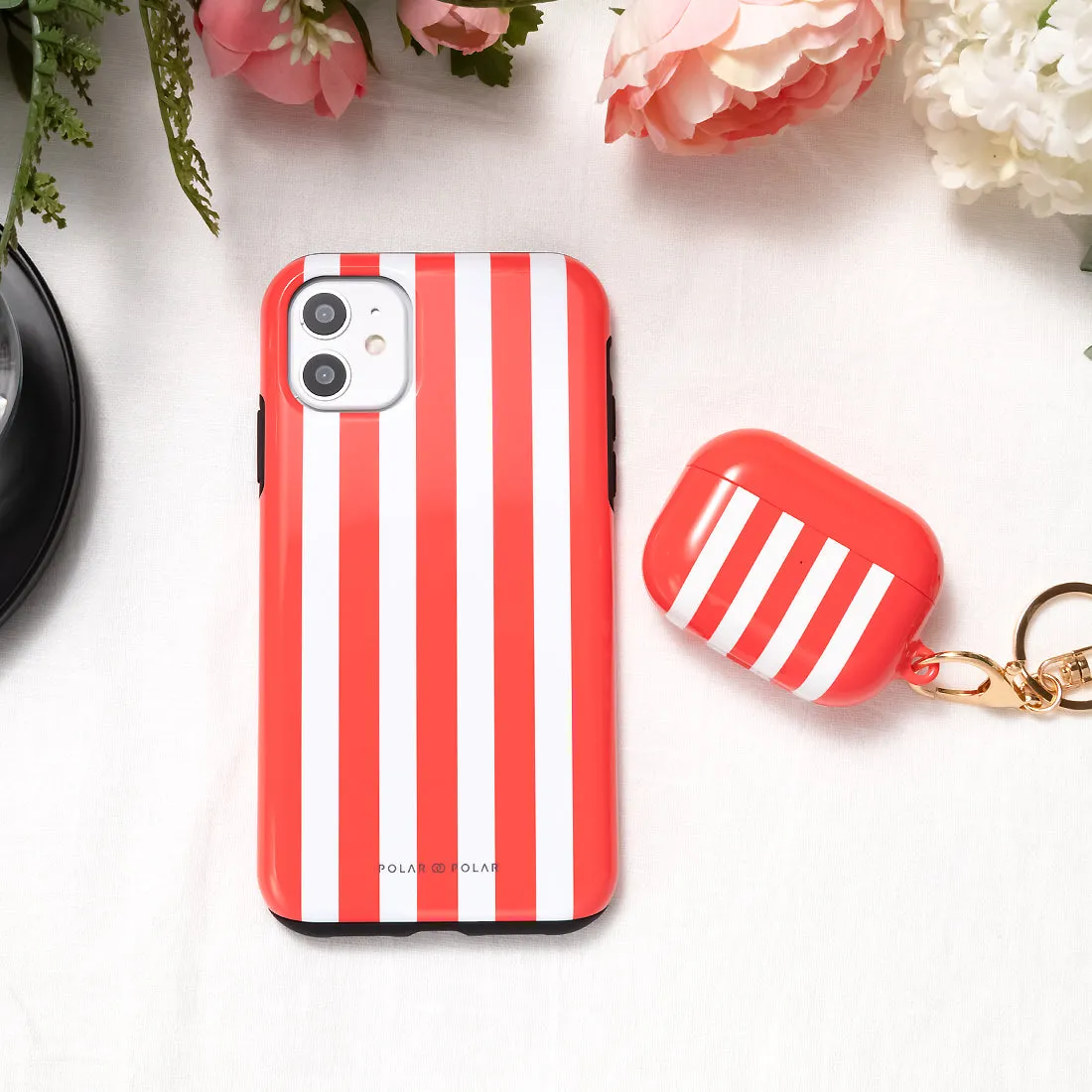 Scarlet Stripe - iPhone 12 Case