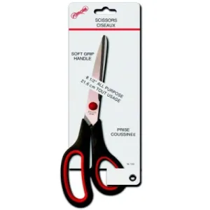 Scissors 8 1/2in Soft Grip Handle