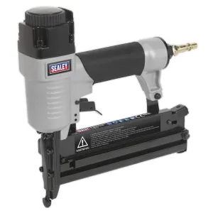 Sealey Air Nail Staple Gun 10-50mm Nails 10-40mm Staples Capacity Nailer Stapler