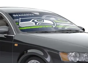 Seattle Seahawks Auto Sun Shade - 59"x27"