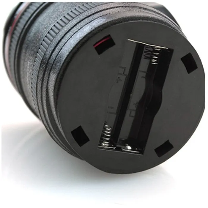 Self Stirring Camera Lens Mug