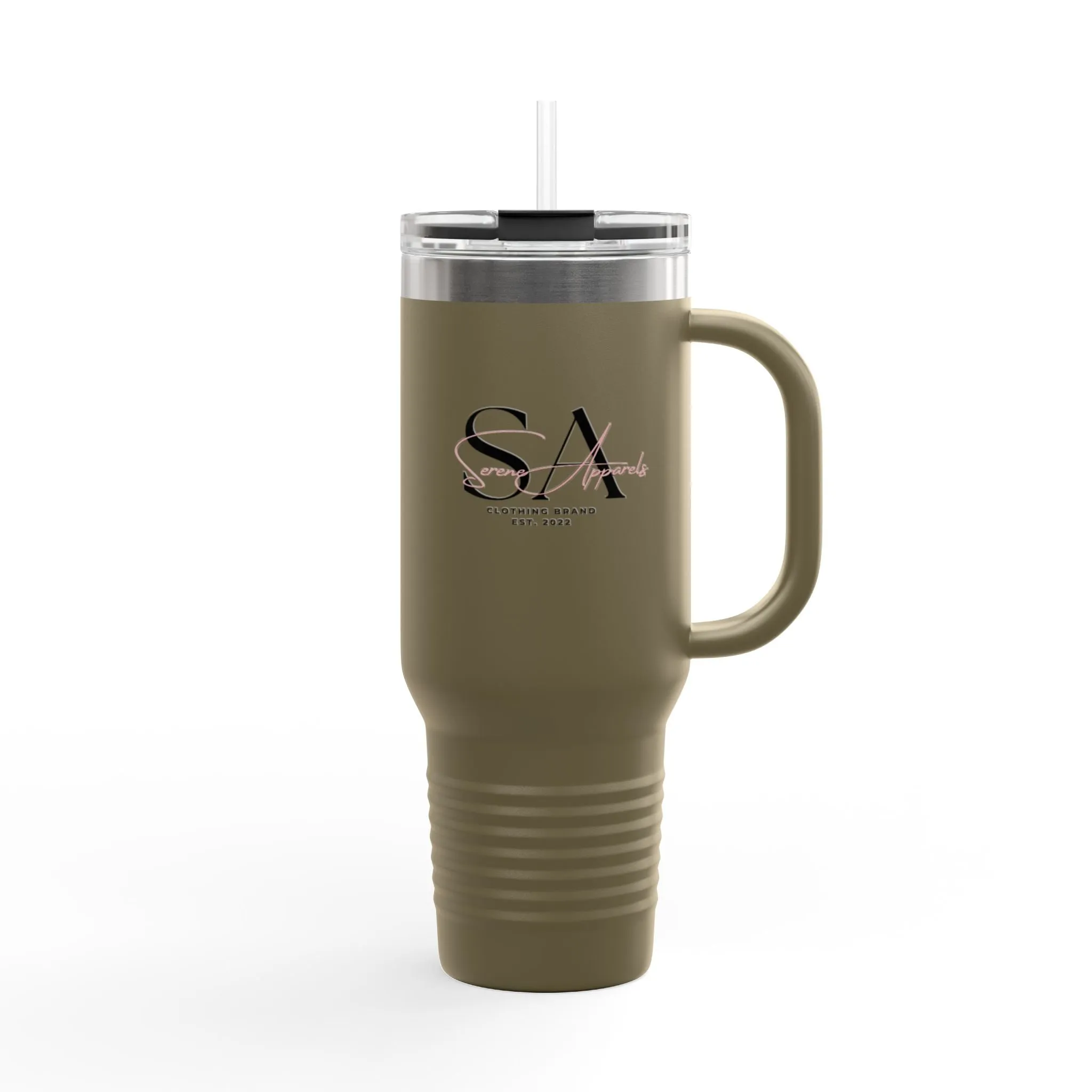 Serene Apparels Insulated Travel Mug, 40oz