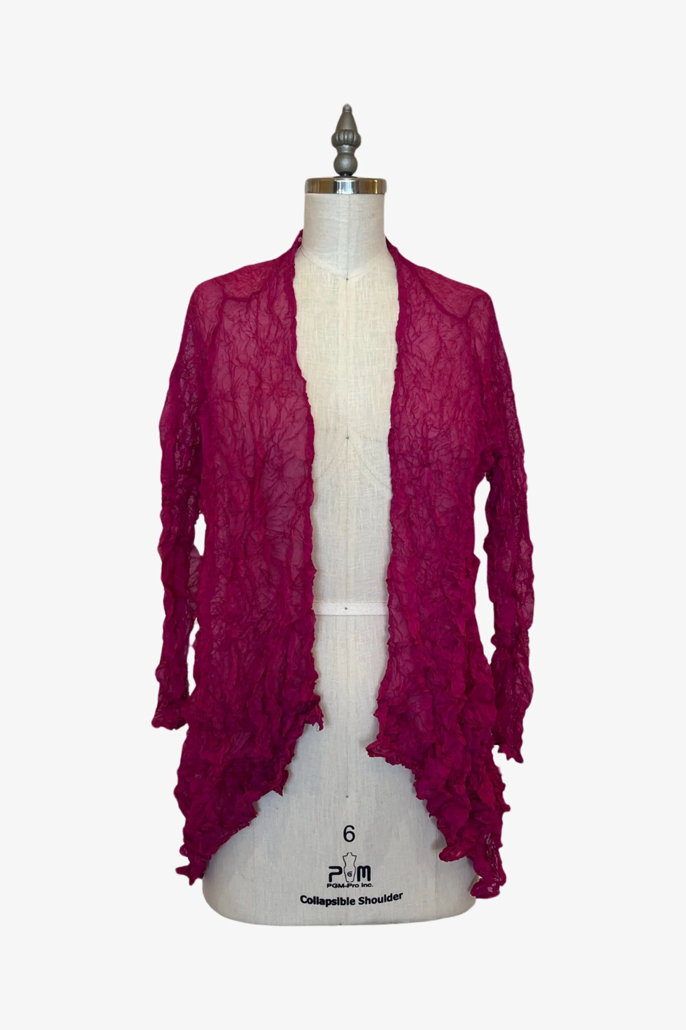 Sheer Moth Ali Cardigan | Orchid