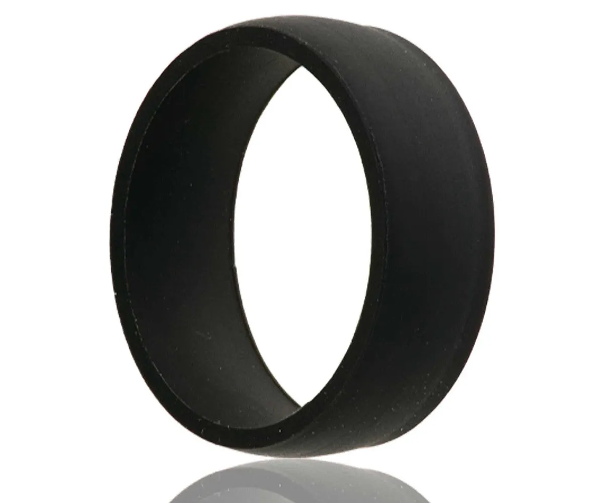 Silicone Rubber Black Ring