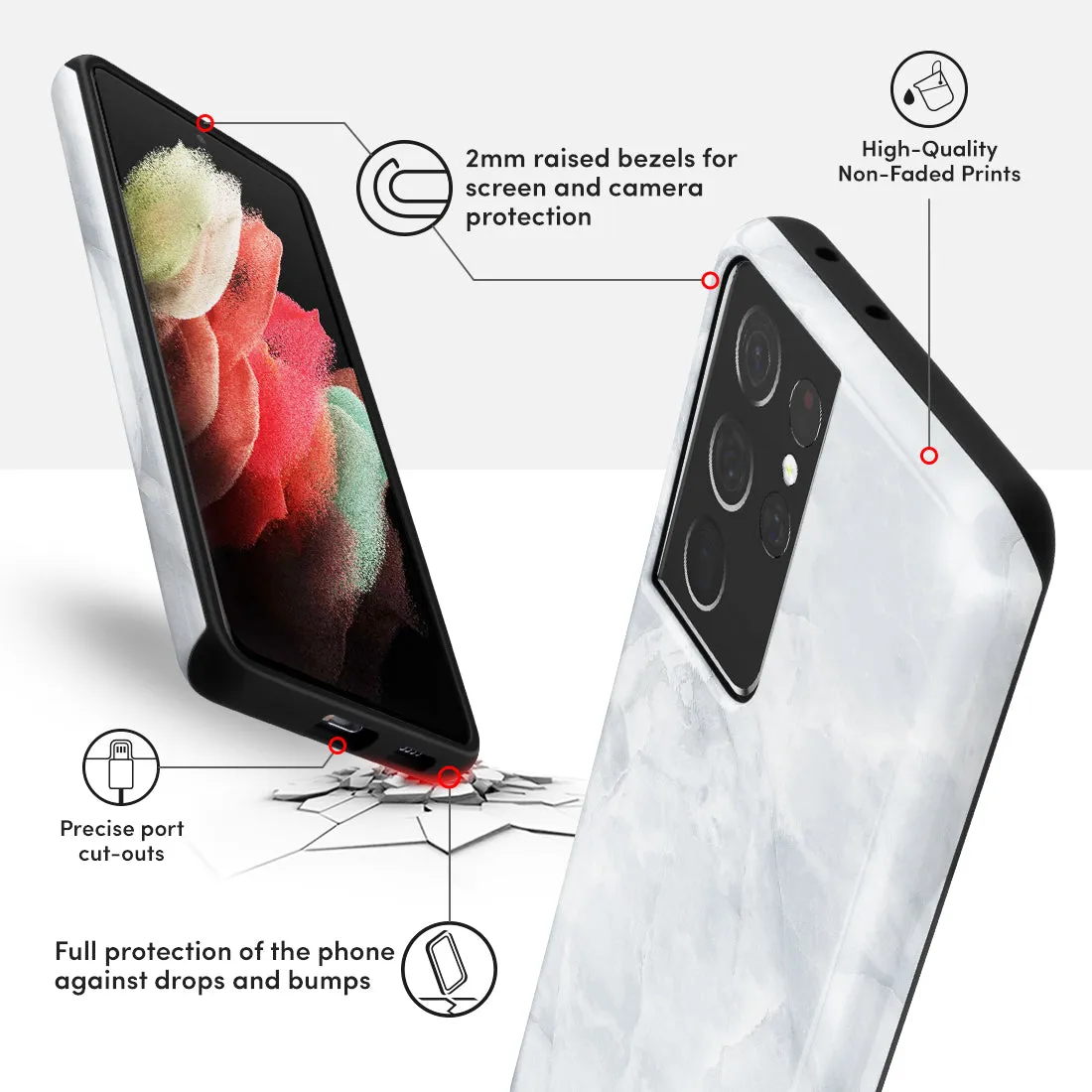 Snow Mountain - Samsung Galaxy S21 Ultra 5G Case