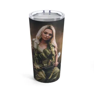Soldier Girl Coffee Tumbler 20oz