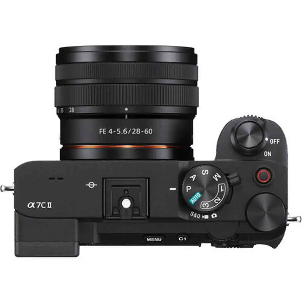 Sony Alpha A7C II Mirrorless Camera 28-60mm Lens Kit Black