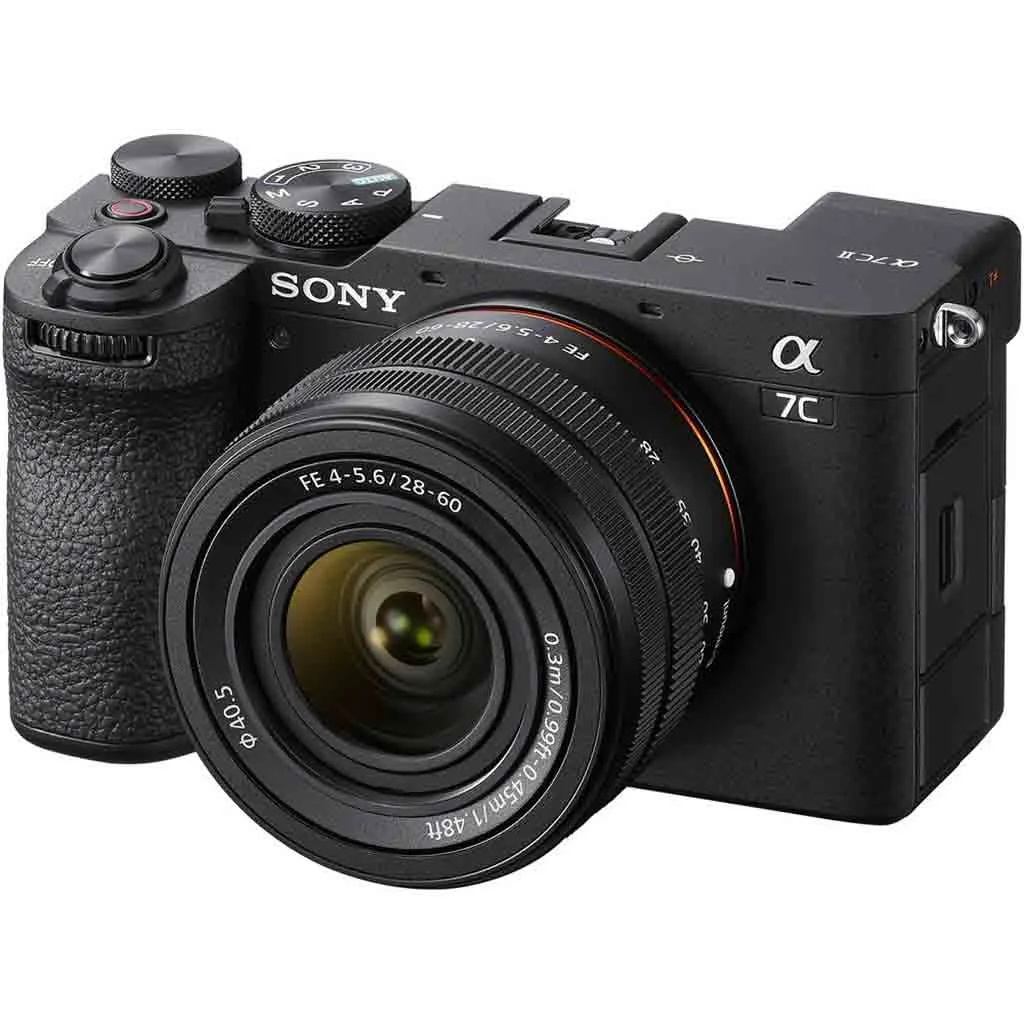 Sony Alpha A7C II Mirrorless Camera 28-60mm Lens Kit Black