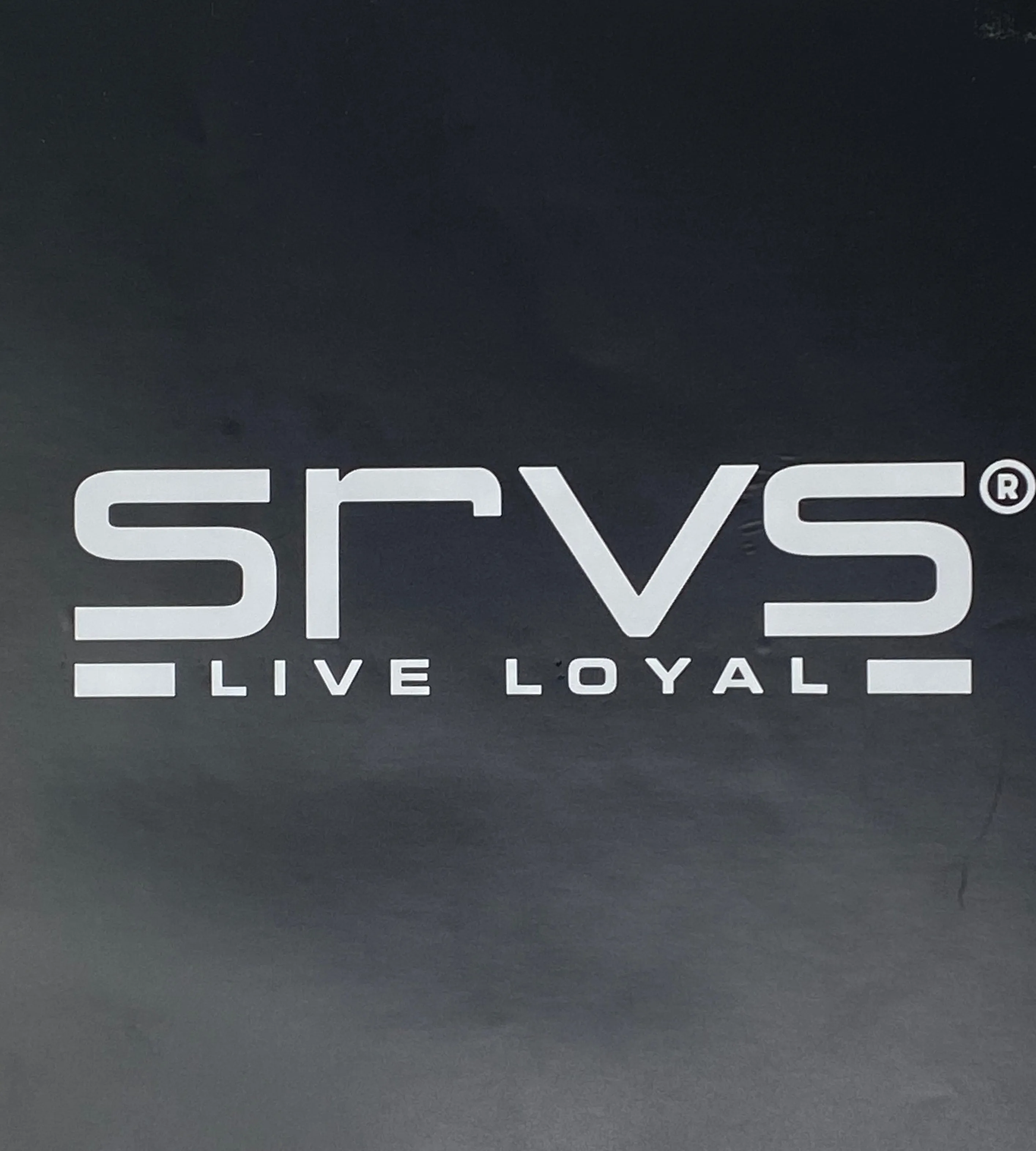 SRVS Window Decal - White Line