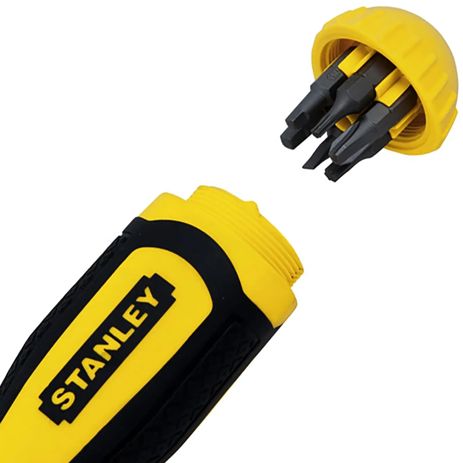 Stanley 11 Piece Multibit Ratchet Screwdriver with Bits