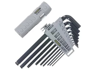 Stanley Tools Hexagon Grip Key Set Of 9 Metric (1.5-10Mm)