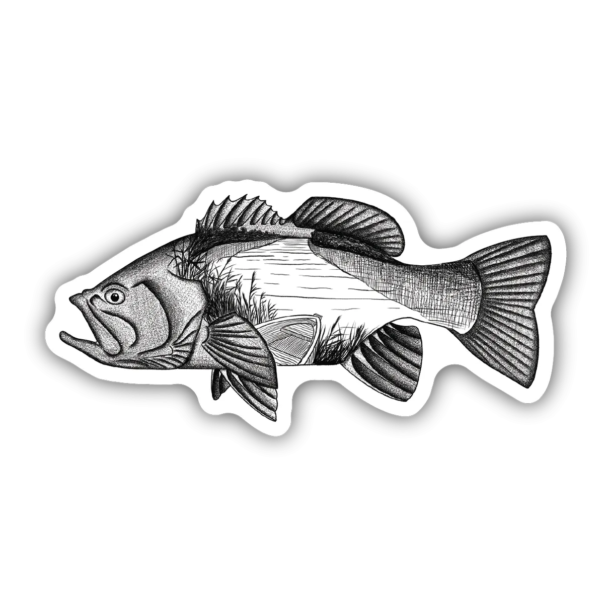 Stickers Northwest - Bass Scene