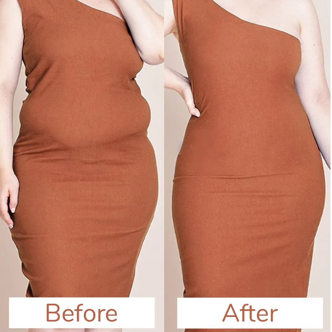 Strapless Mid Thigh Bodysuit  - Body Shaper