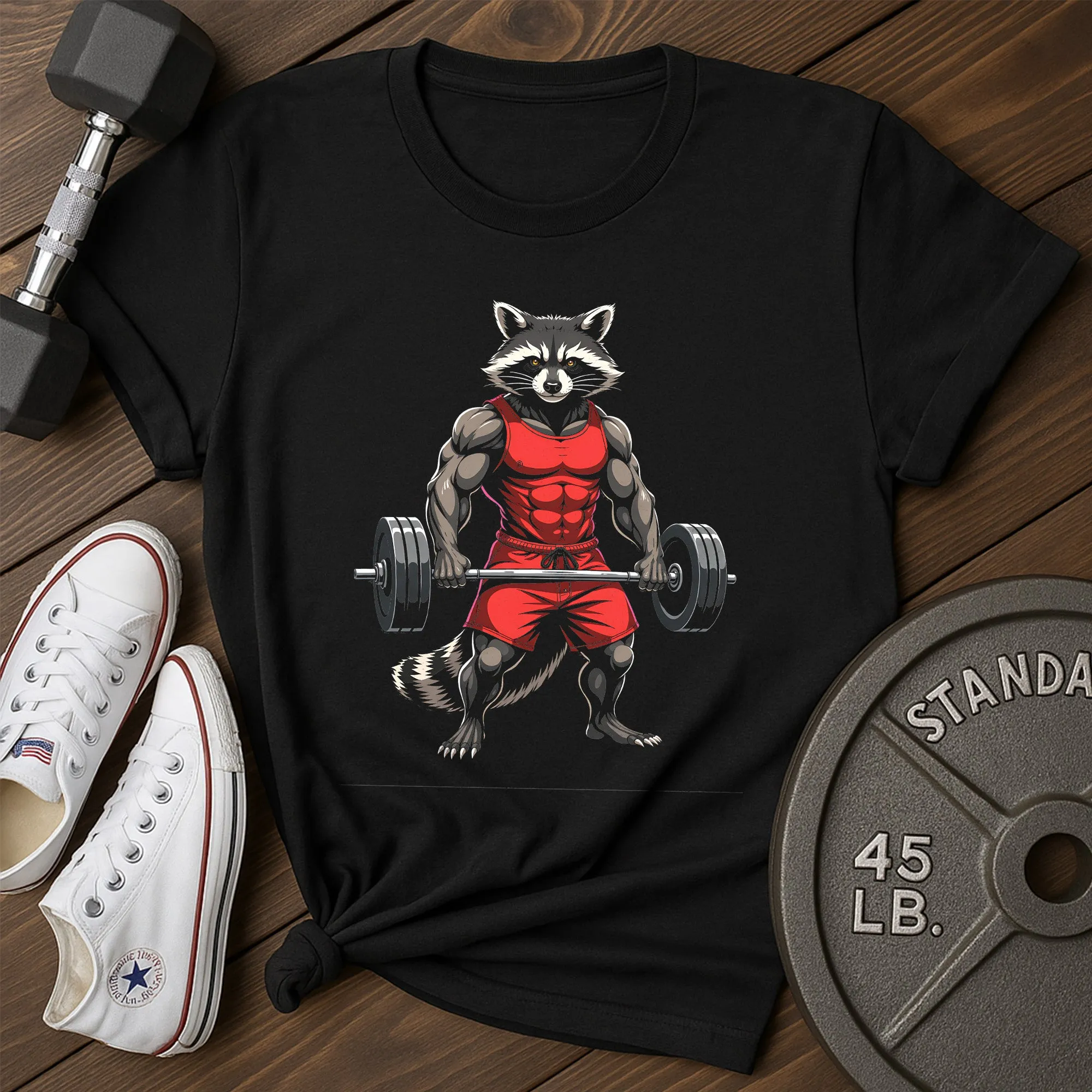 Strong Raccoon T-Shirt