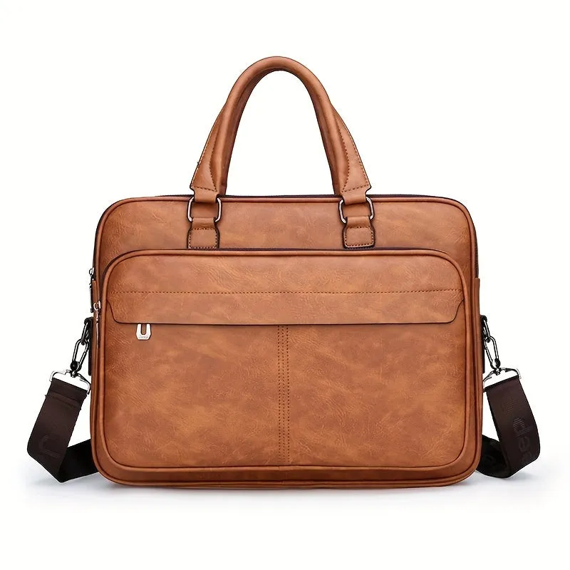 Stylish Waterproof Handbag with Laptop Compartment