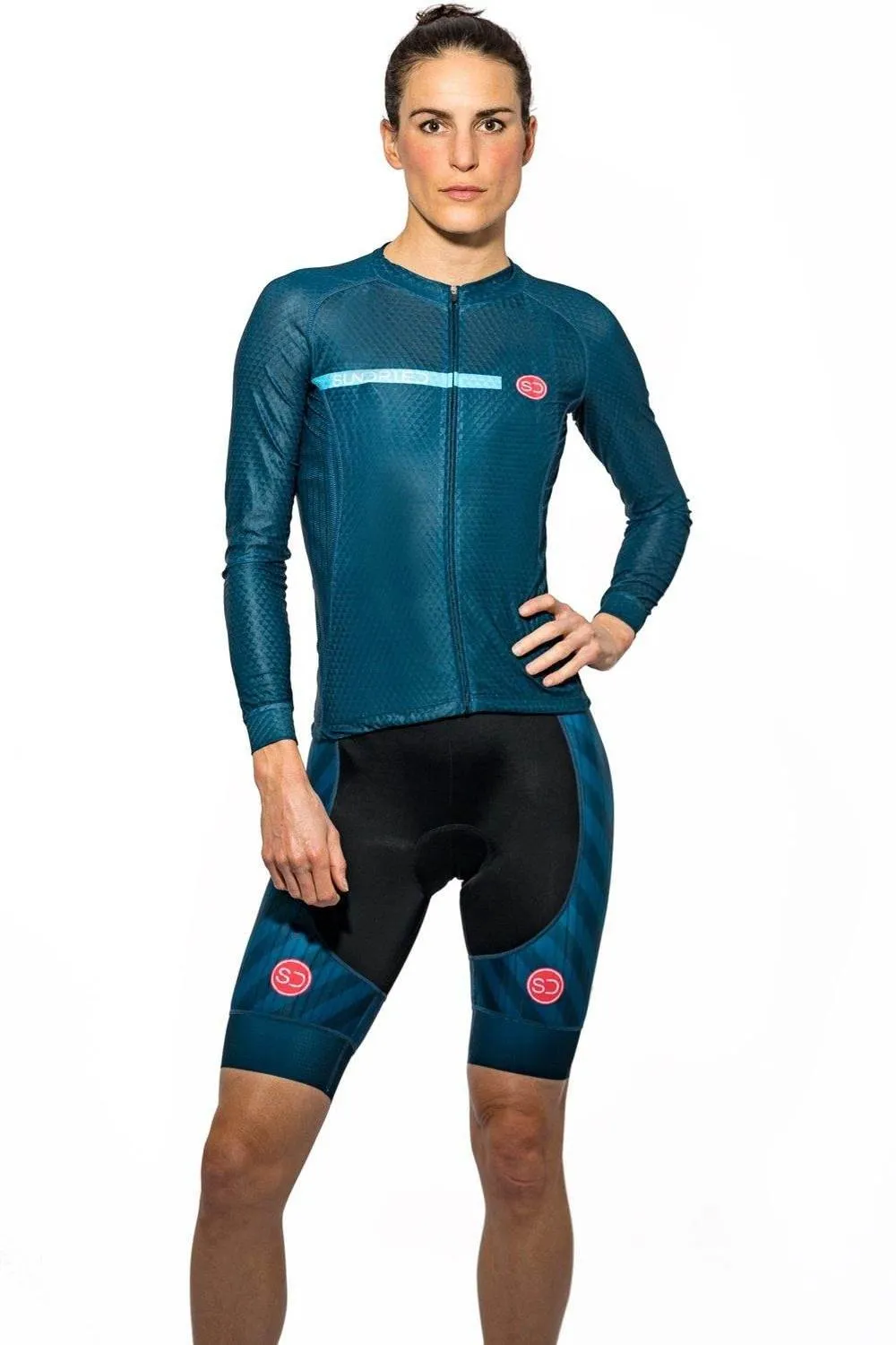 Sundried Velo Women's Long Sleeve Cycle Jersey