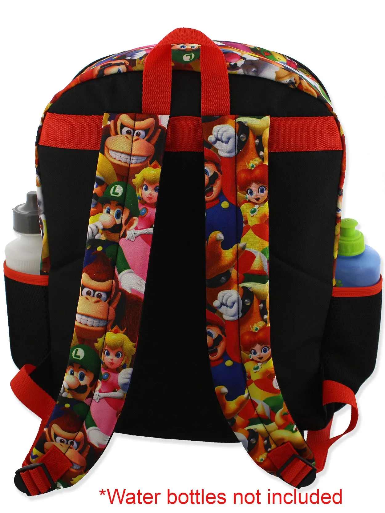 Super Mario 16" School Backpack Set