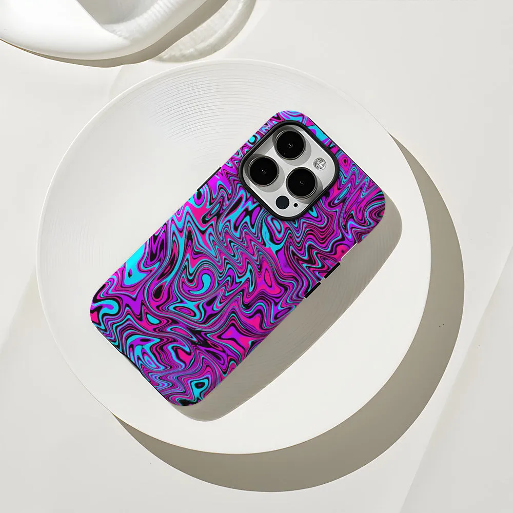 Swirl Pattern Protective Phone Case