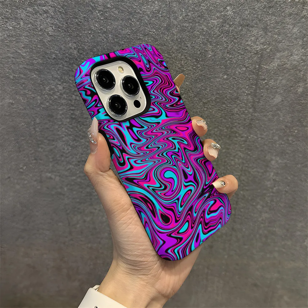 Swirl Pattern Protective Phone Case