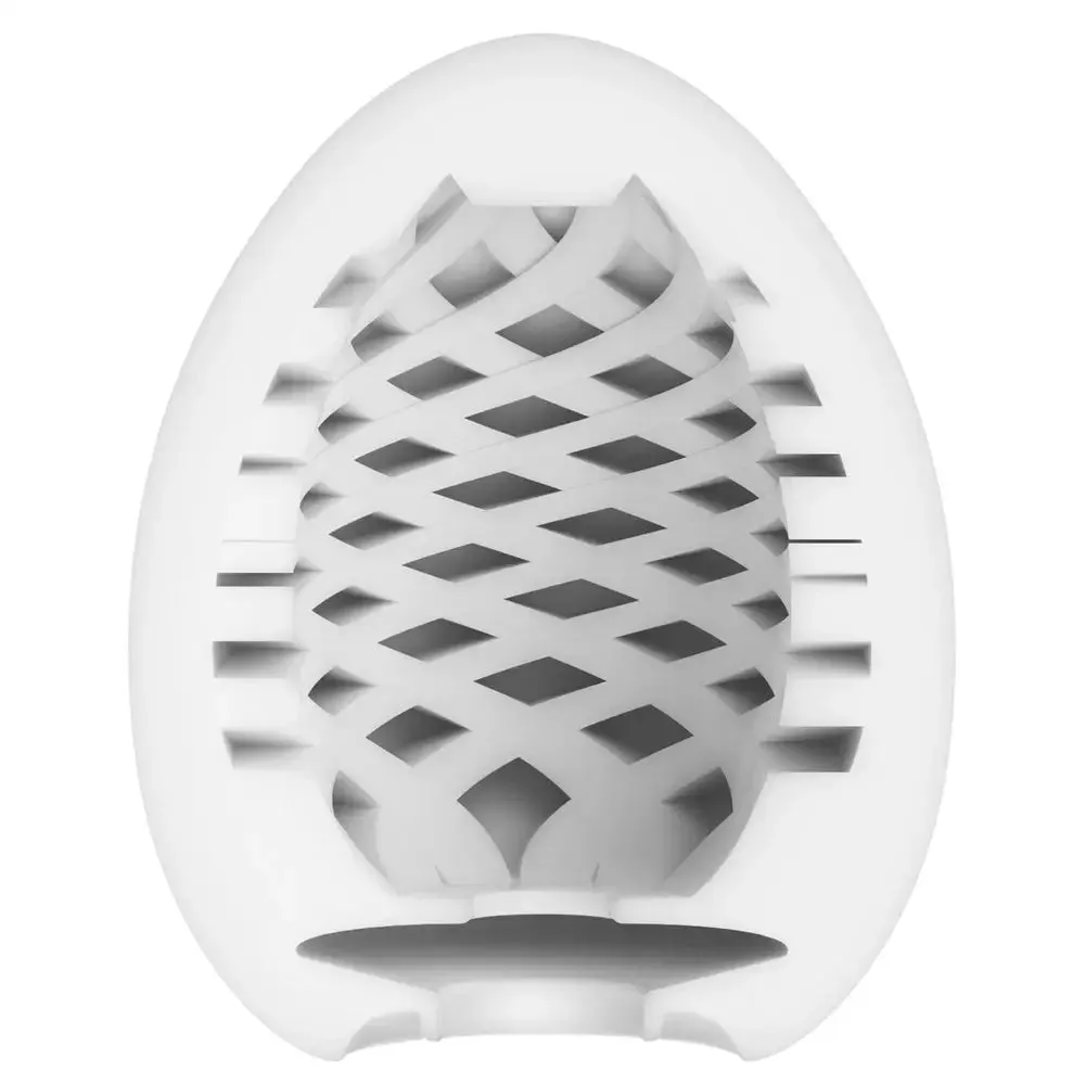 Tenga Mesh Silicone Clear Egg Masturbator
