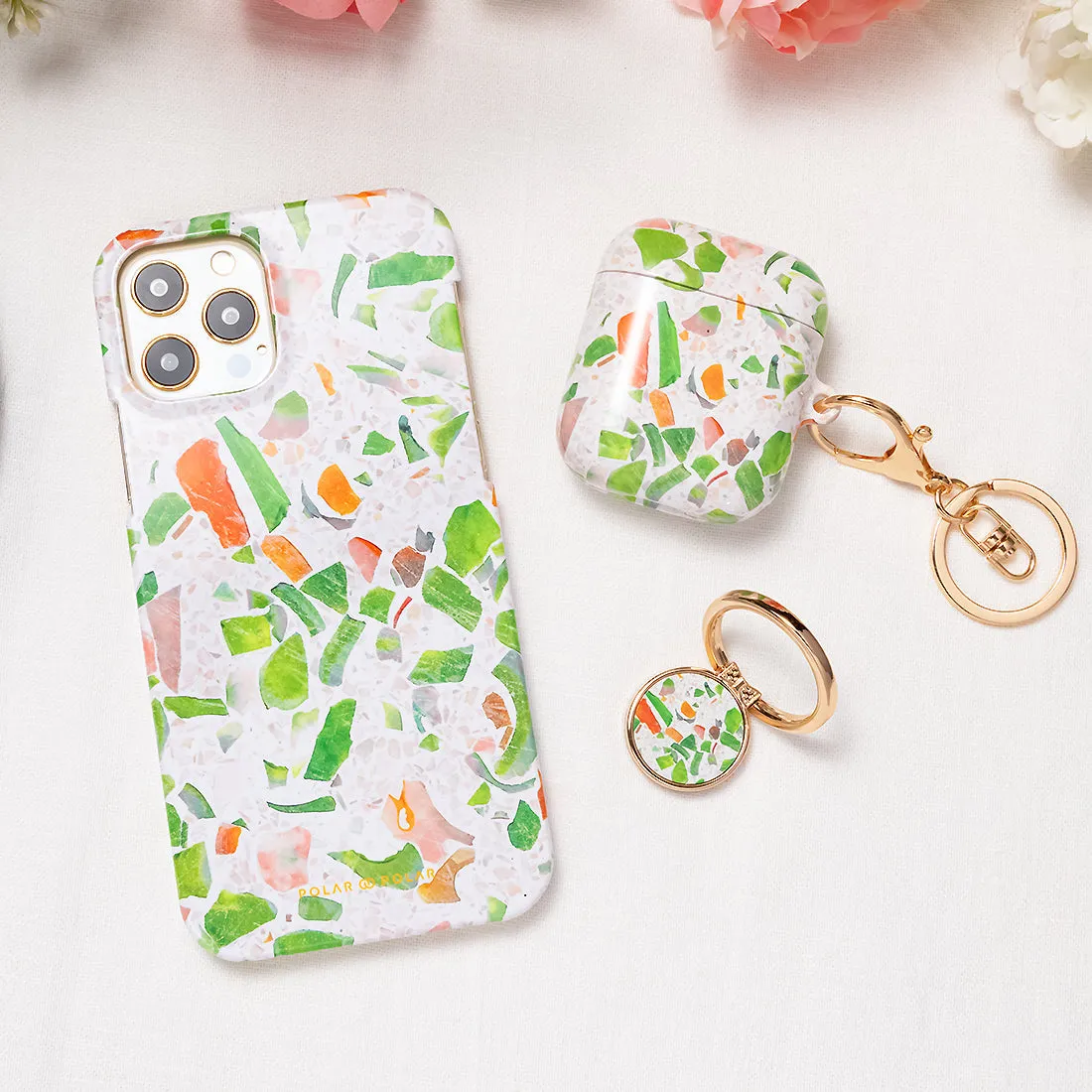 Terrazzo Green Custom - Samsung Galaxy S21 Plus 5G Case