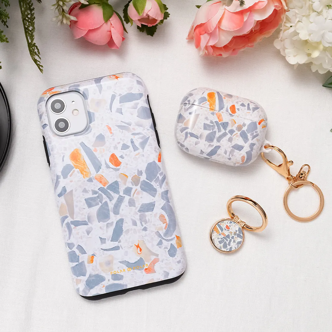 Terrazzo Grey Custom - iPhone 14 Pro Max Case