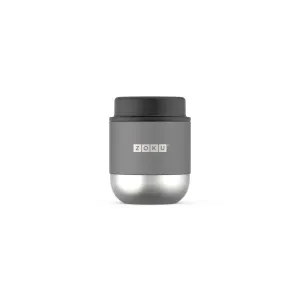 thinKitchen™ Zoku Stainless Steel Food Jar, Grey, 296ml