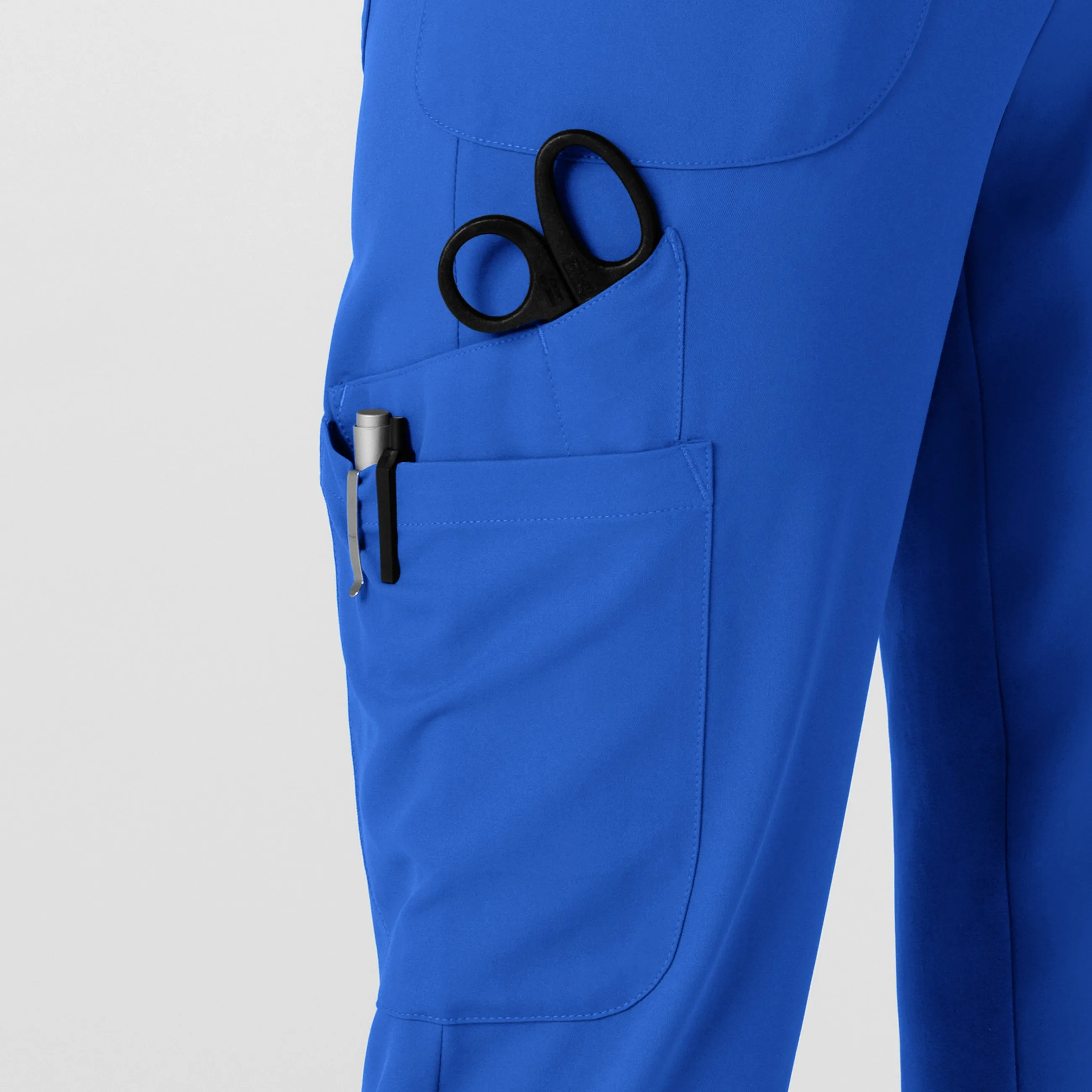 Thrive 5522 Convertible Stirrup Jogger Scrub Pants Royal