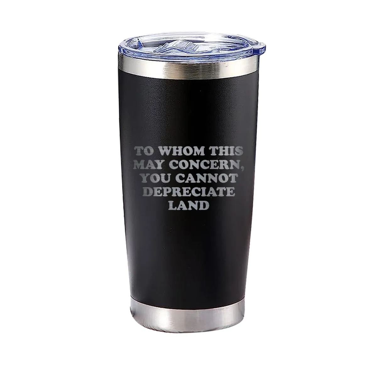 To Whom This May Concern, You Cannot Depreciate Land Trust But Verify Tumbler