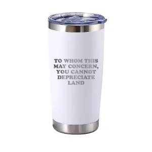 To Whom This May Concern, You Cannot Depreciate Land Trust But Verify Tumbler