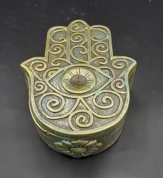 Trinket Box Hamsa Hand