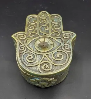 Trinket Box Hamsa Hand