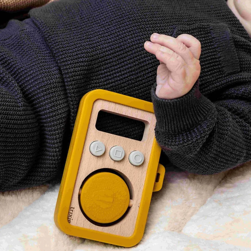TRIXIE Wooden silicone baby camera - Mr. Lion