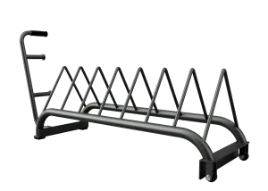 Troy VTX Horizontal Bumper Plate Storage Rack | GHBPR