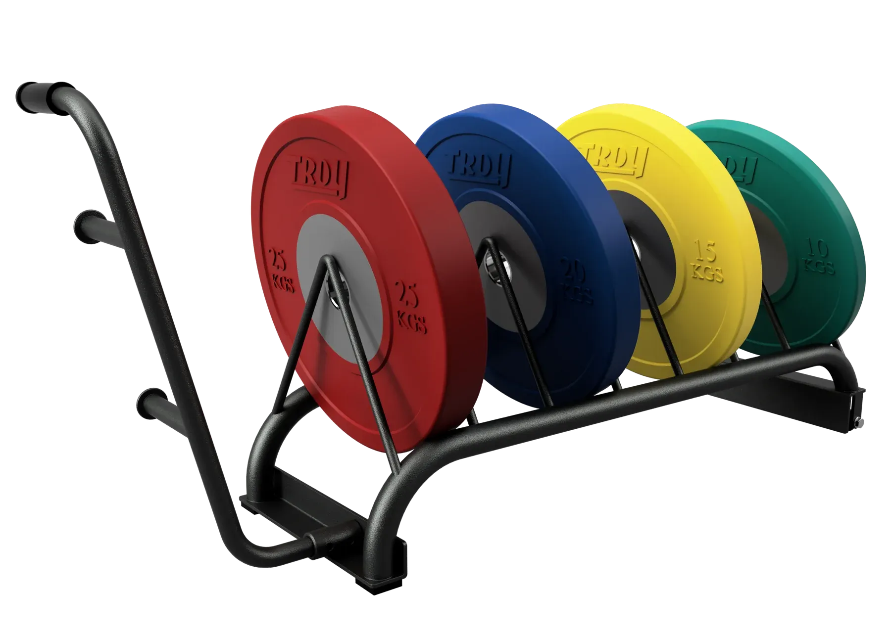 Troy VTX Horizontal Bumper Plate Storage Rack | GHBPR