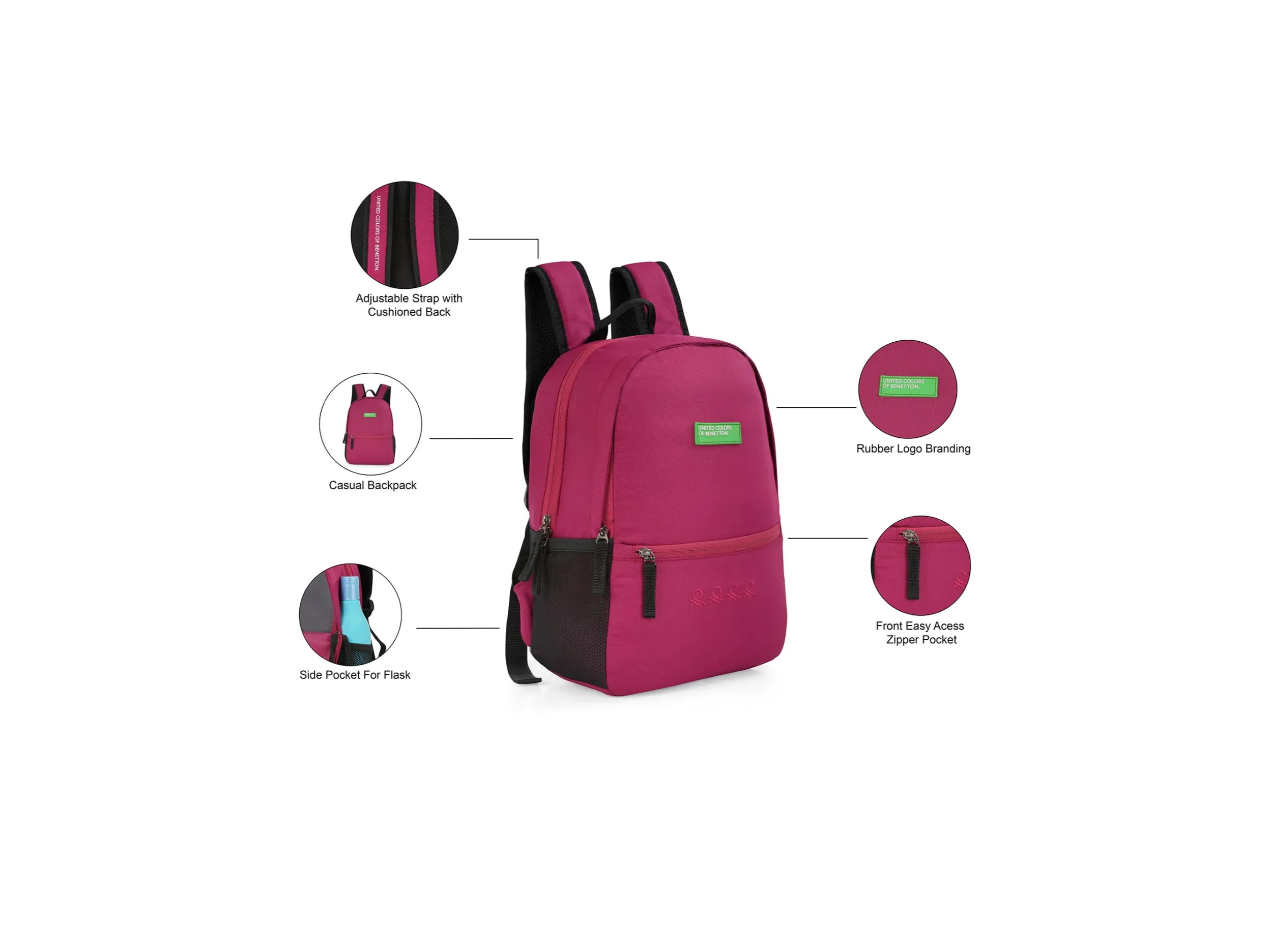 UCB CITRON NON LAPTOP BACKPACK