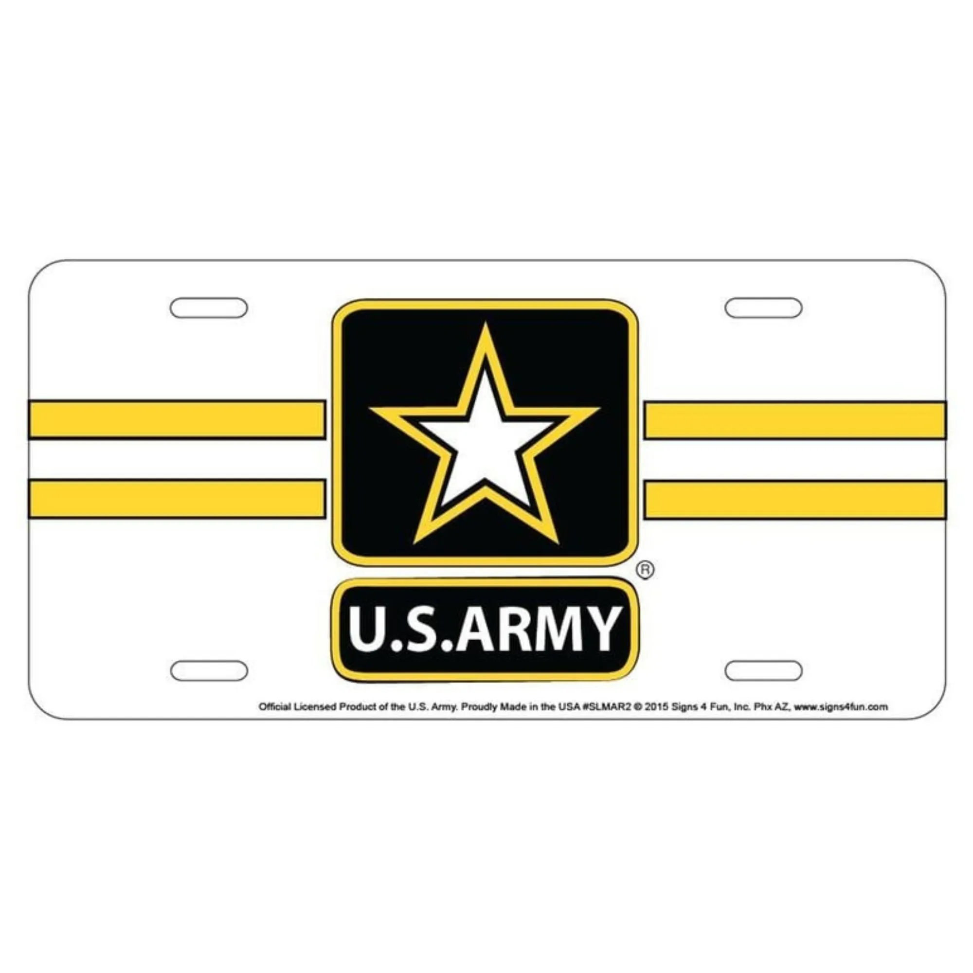 U.S. Army Star License Plate
