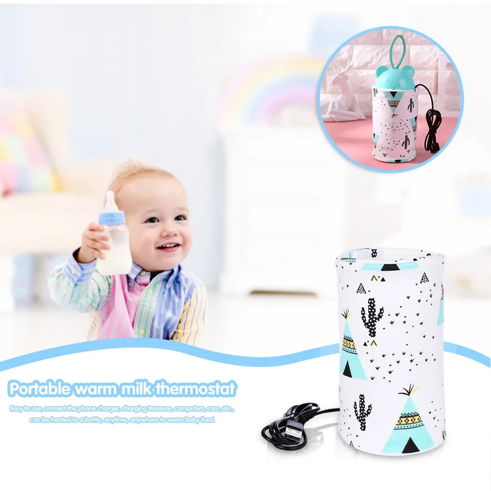 USB Travel Warmer Baby Feeding Bottle Bag
