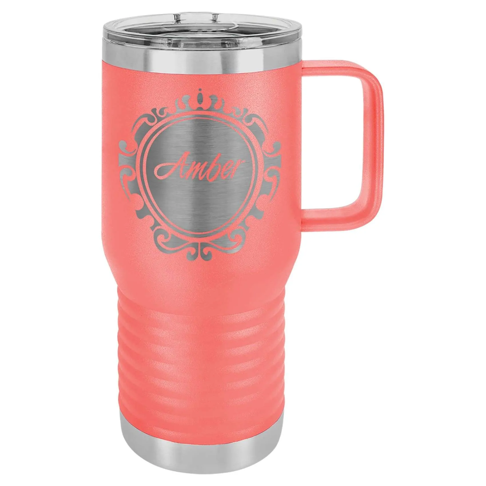 Vacuum Insulated Travel Mug with Slider Lid