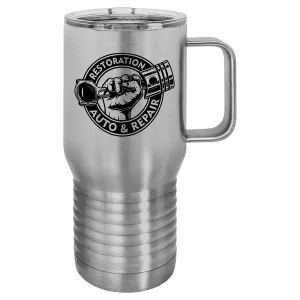 Vacuum Insulated Travel Mug with Slider Lid