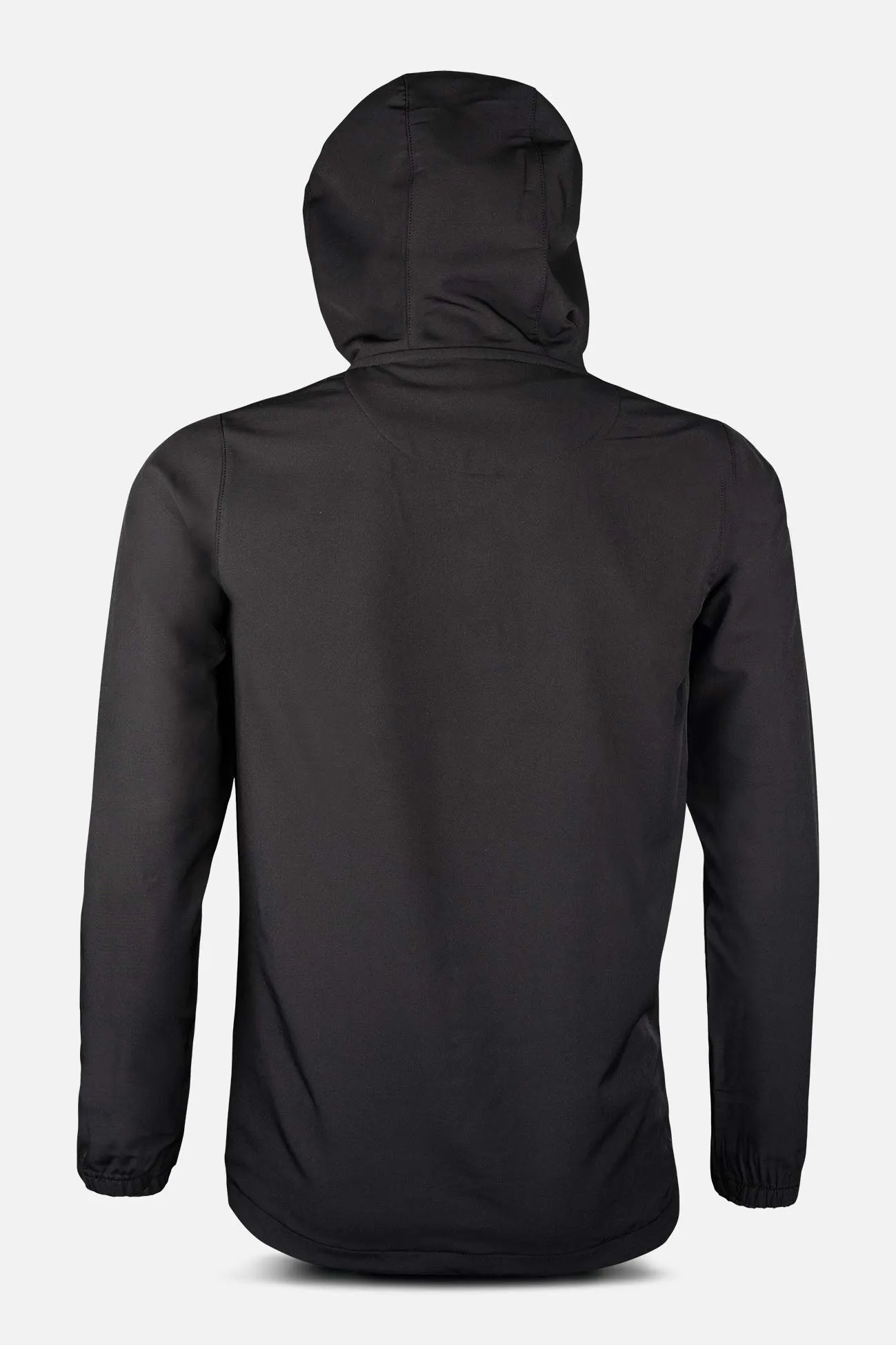 Vermont Hooded Pullover Half Zip Black/Amber