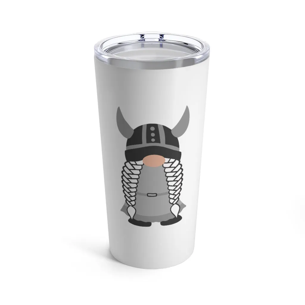 Viking Girl Gnome 20 oz Insulated Tumbler