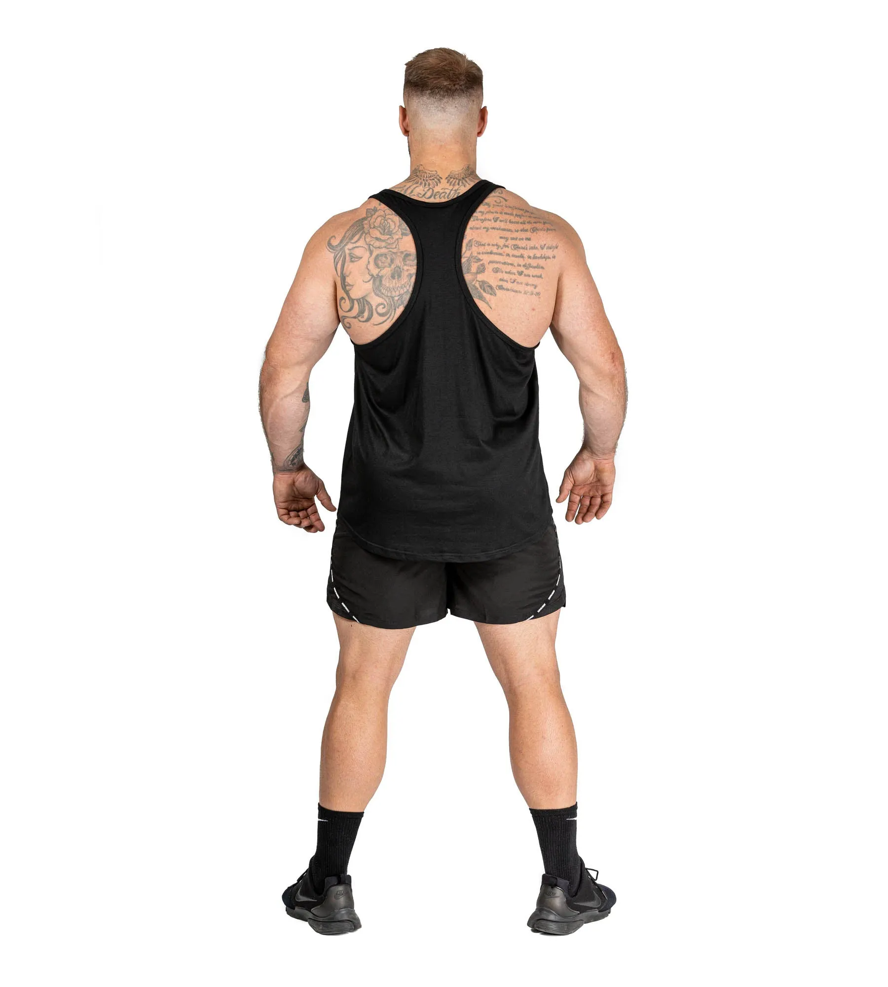 Vintage Singlet - Black